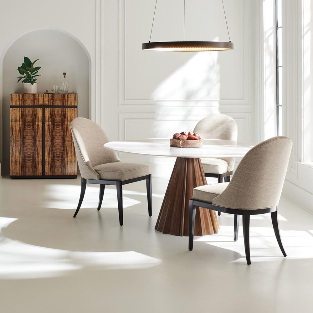 Schnadig Caracole Classic Side Chair in Dark Chocolate, , large