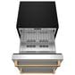 Thor Kitchen Gordon Ramsay 5.4 Cu. Ft. Undercounter Drawer Freezer with Bronze Handle Kit in Stainless Steel, , large