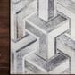 Loloi II Maddox MAD-05 3"6" x 5"6" Silver and Ivory Area Rug, , large