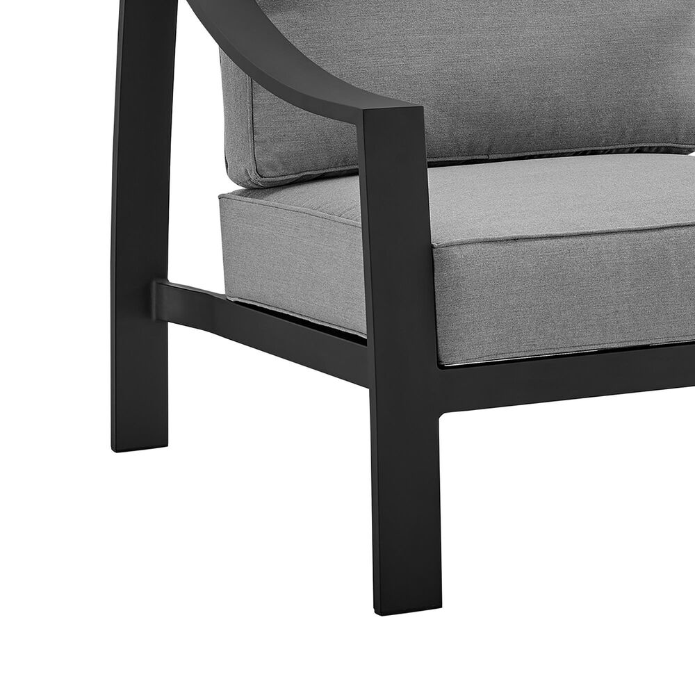 Blue River Mongo 4-Piece Patio Conversation Set in Black, , large