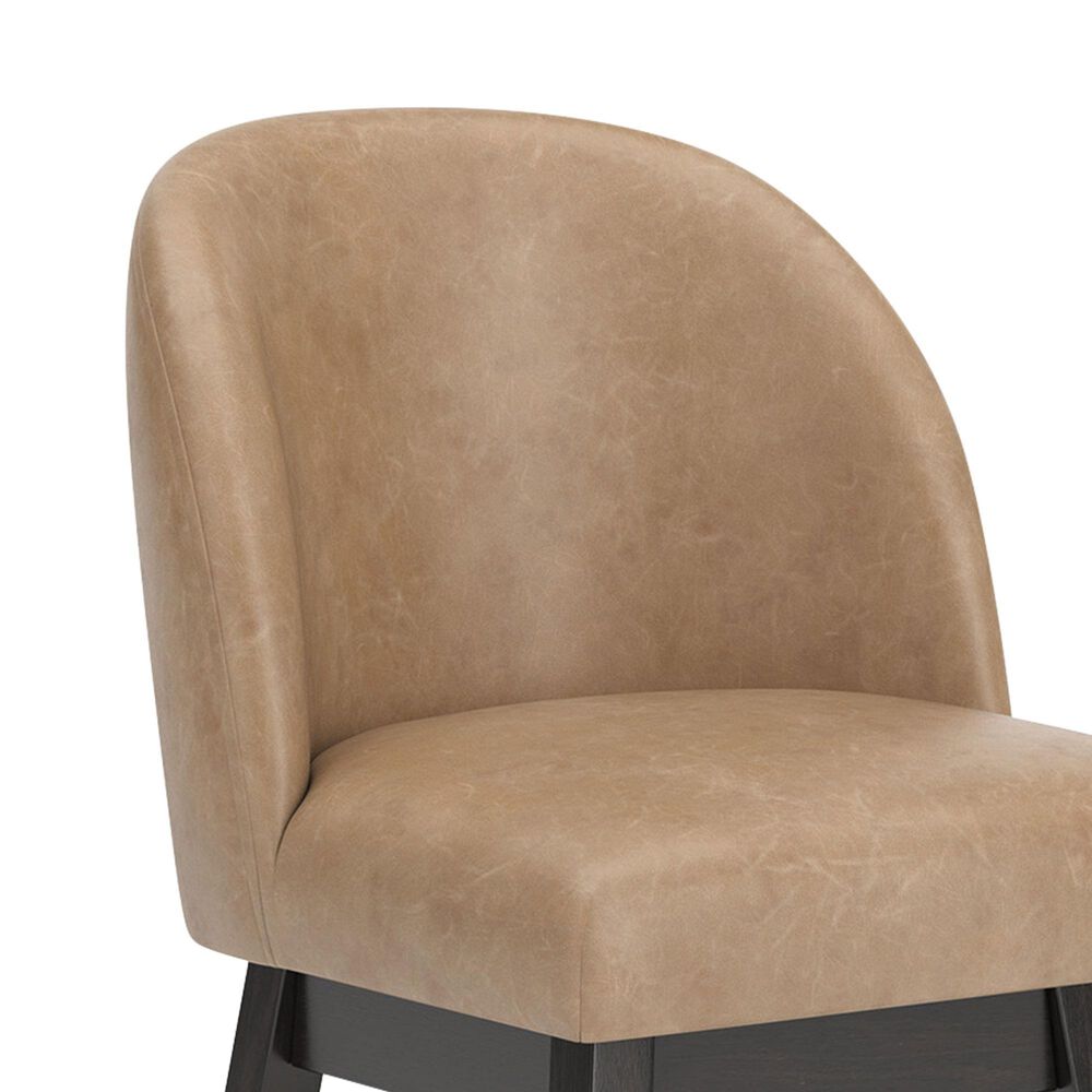 Ashley Neymorton 24.13" Swivel Counter Stool in Dark Grayish Brown, , large