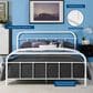 Modway Maisie Queen Platform Bed Frame in White, , large