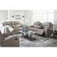 Ashley Lavenhorne Manual Loveseat in Pebble, , large