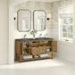 James Martin Vanities Breckenridge 60" Double Bathroom Vanity in Light Natural Oak with 3 cm Parisien Bleu Quartz Top and Rectangular Sinks, , large