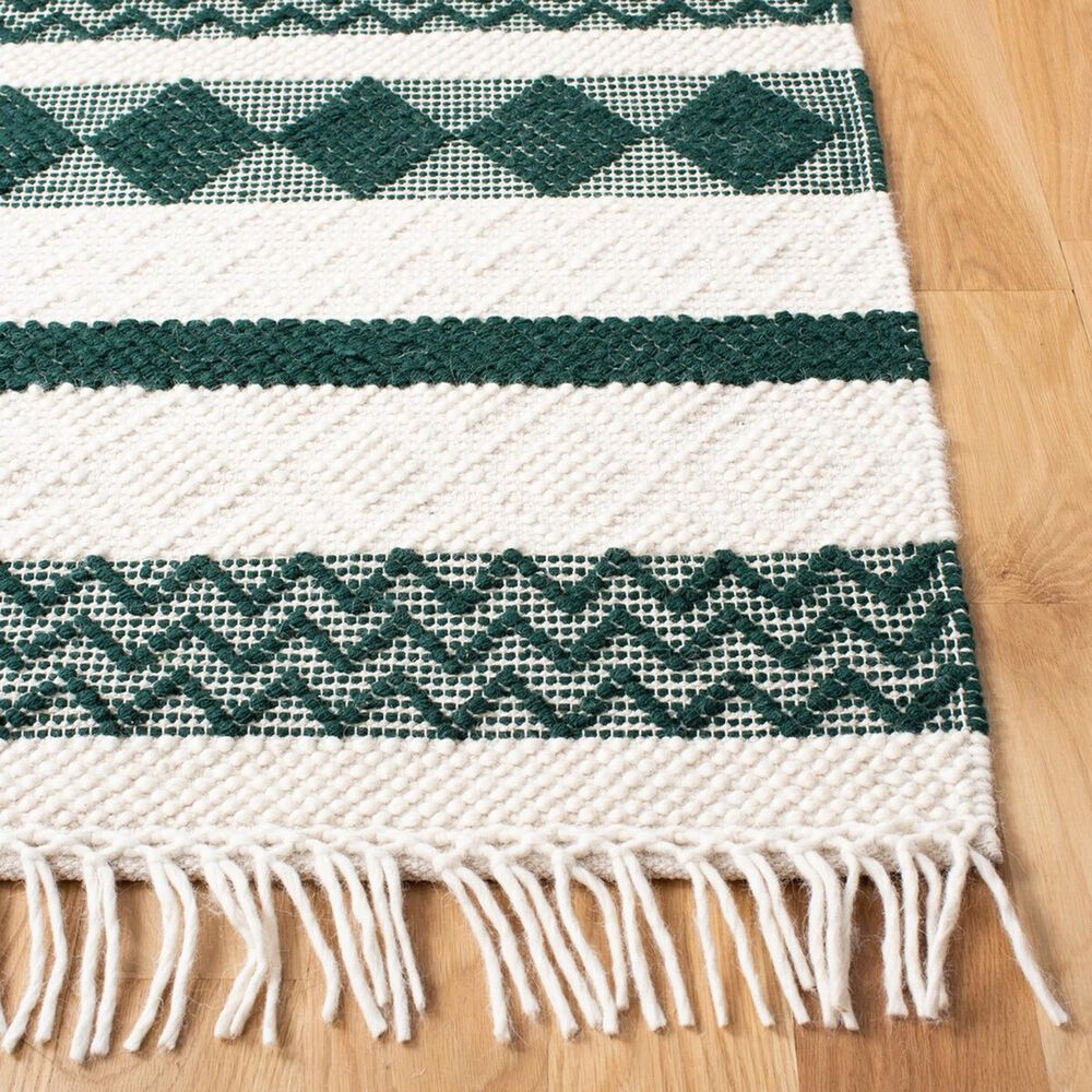 Safavieh Natura 2&#39;3&quot; x 9&#39; Ivory and Green Runner, , large