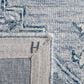 Safavieh Micro-Loop MLP504M 4" x 6" Light Blue and Ivory Area Rug, , large