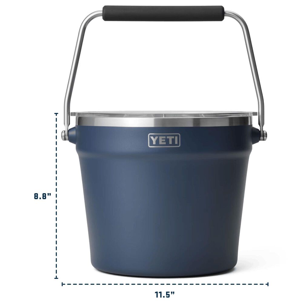 YETI Rambler Beverage Bucket in Pampa Green, , large