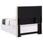Pacific Landing Kosmo Twin Upholstered Headboard in Sand, , large