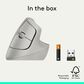 Logitech Lift Vertical Wireless Ergonomic Mouse in Sand, , large