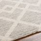 Surya Gavic 2" x 3" Ivory, Light Beige and Medium Gray Area Rug, , large