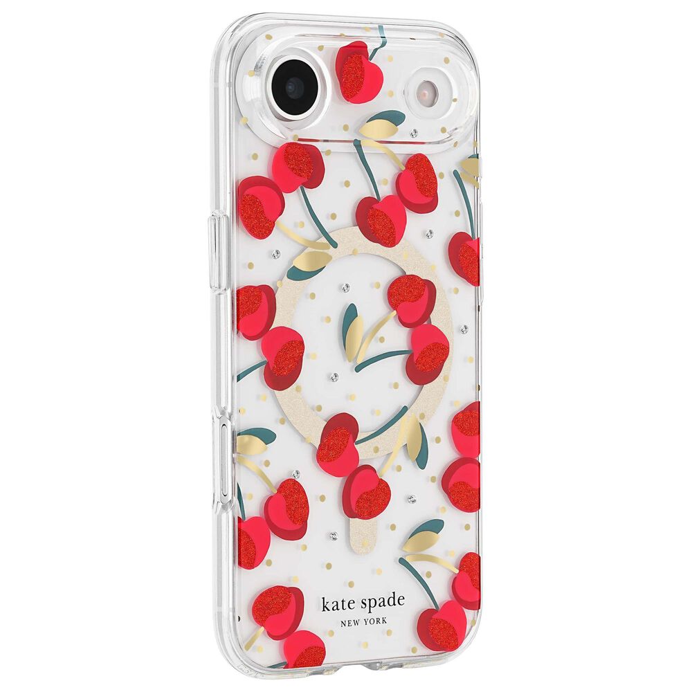 Kate Spade Protective MagSafe Case for Apple iPhone Air in Cherry Dot, , large