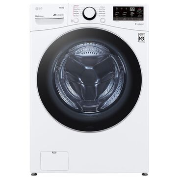 LG 4.5 Cu. Ft. Front Load Washer with Steam Technology in White, , large