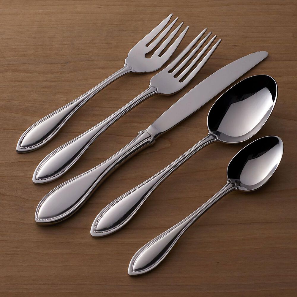 Anchor Hocking Oneida American Harmony 20-Piece Everyday Flatware Set in Stainless Steel, , large
