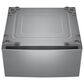 LG Tall Pedestal with Drawer In Graphite Steel, , large