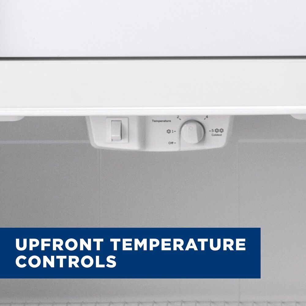 GE Appliances 15.6 Cu. Ft. Top Freezer Refrigerator with Right Hinge in White, , large