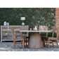 Fallridge Sahara Dining Table in Cream and Caramel - Table Only, , large