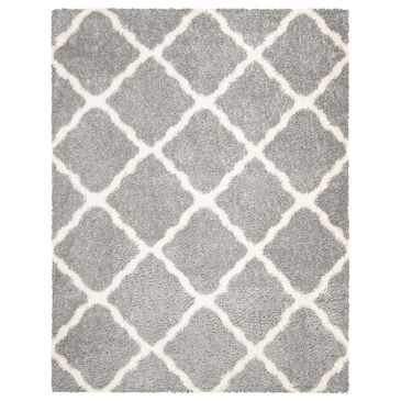 Safavieh Parma Shag PMA521G 8" x 10" Grey and Cream Area Rug, , large