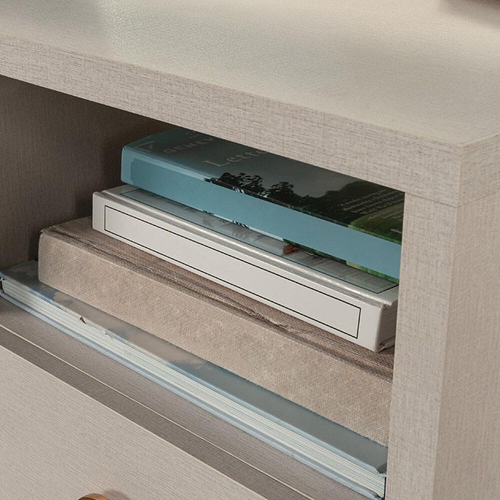 Sauder Grand Coast Writing Desk in Dove Linen, , large