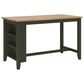 Ashley Gesthaven Counter Height Table in Natural and Green - Table Only, , large