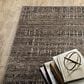 Oriental Weavers Nebulous Tweed 3"3" x 5" Charcoal Area Rug, , large