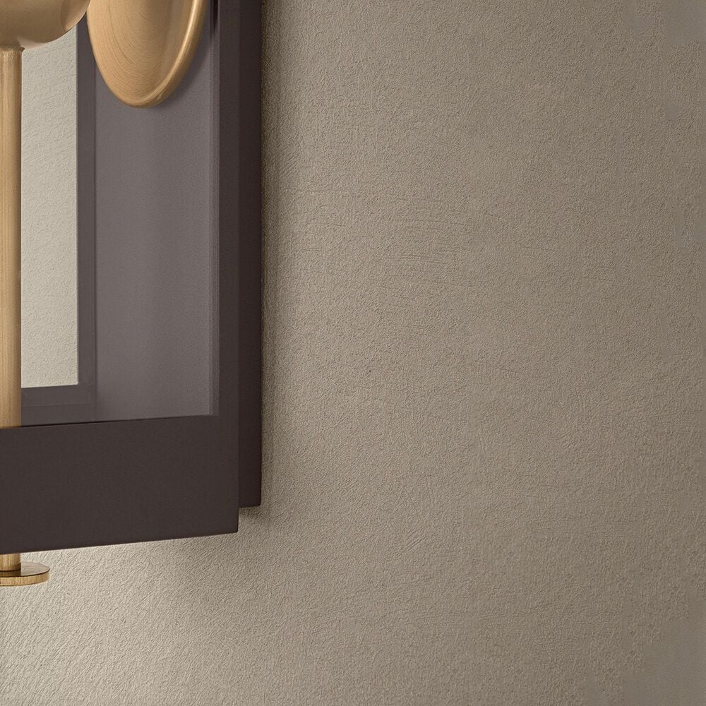 Troy Lighting Garvey 6" Exterior Wall Sconce in Textured Bronze and Patina Brass, , large