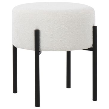 Lumisource Daniella Ottoman BKCR in Cream, , large