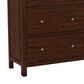 Archbold Furniture Heritage Queen Panel Bed with Dresser and Nightstands Bedroom Set in Brown Mahogany, , large