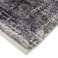Feizy Sarrant 4" x 5"3" Gray Area Rug, , large