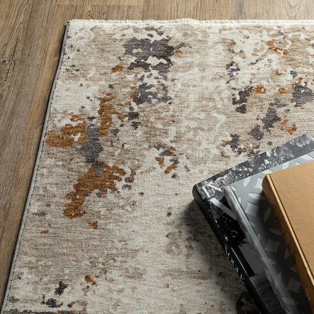 Oriental Weavers Hayden 7&#39;10&quot; x 10&#39;10&quot; Beige and Grey Area Rug, , large