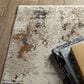 Oriental Weavers Hayden 7"10" x 10"10" Beige and Grey Area Rug, , large