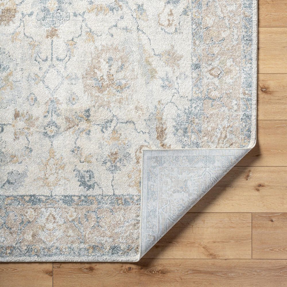 Surya Avellino 9&#39;2&quot; x 12&#39; Light Beige, Light Gray, Tan, Gray, Deep Teal and Light Olive Area Rug, , large