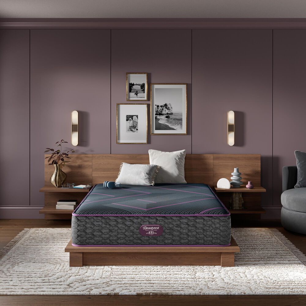Beautyrest World Class Level Three Hybrid Firm Full Mattress, , large