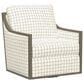 Emerald Home Furnishings Cecily Swivel Accent Chair in Charcoal Windowpane, , large
