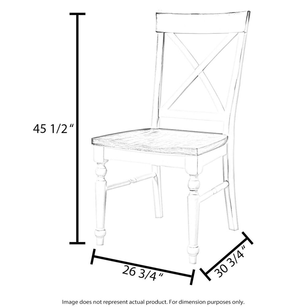 Hooker Furniture Rhapsody Dining Chair with Reclaimed Natural Legs in Beige &#40;Set of 2&#41;, , large