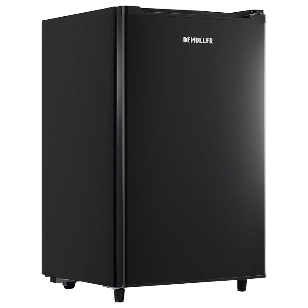 HOMLUX 3.2 Cu. Ft. Single Door Upright Freezer in Black, , large