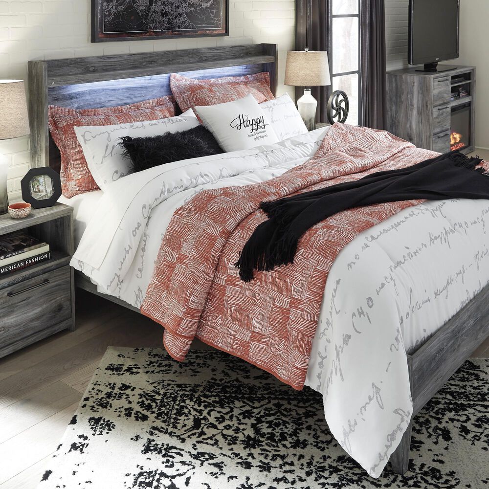 Ashley Baystorm 3 Piece King Bedroom Set in Gray, , large