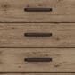 Ashley Oliandon 5-Drawer Chest in Natural Rustic, , large