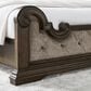 Millenium Queen Upholstered Bed and Two Nightstands in Dark Brown, , large