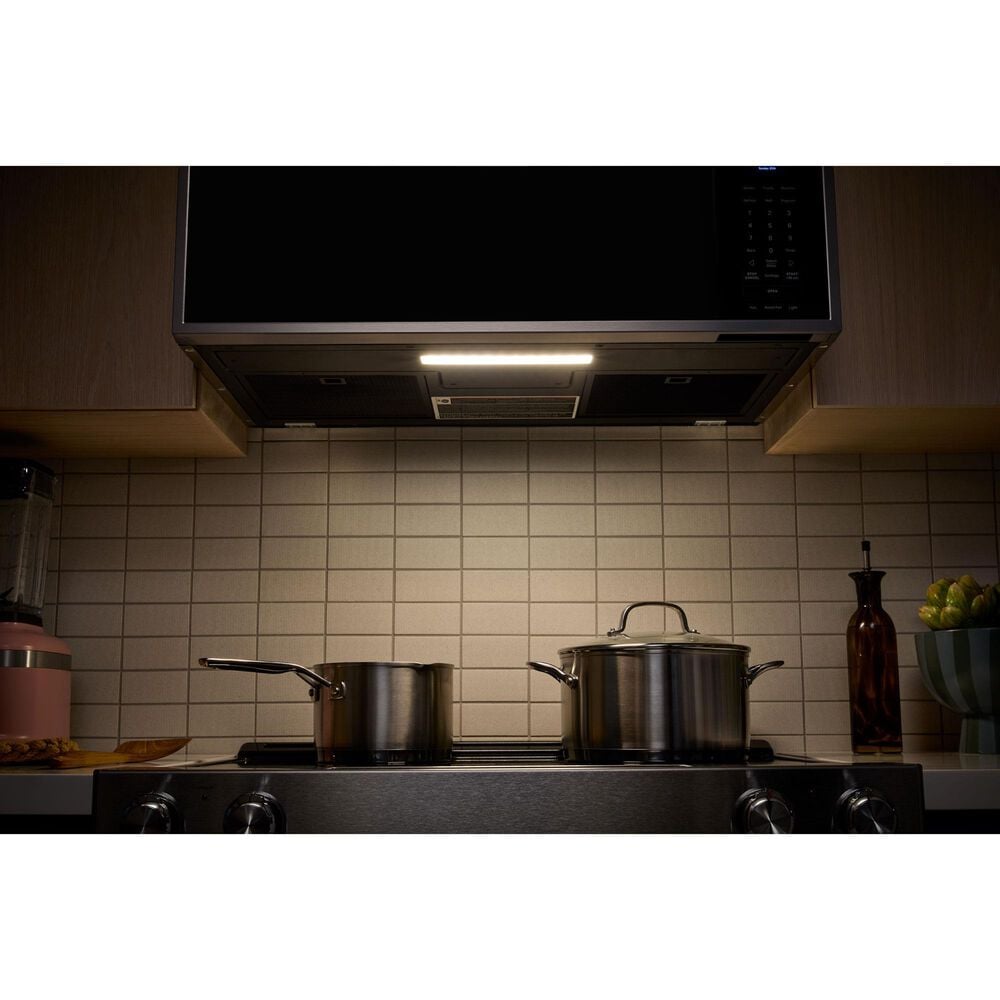 KitchenAid 1.1 Cu. Ft. Smart Low Profile Microwave Hood Combination in Fingerprint Resistant Stainless Steel, , large