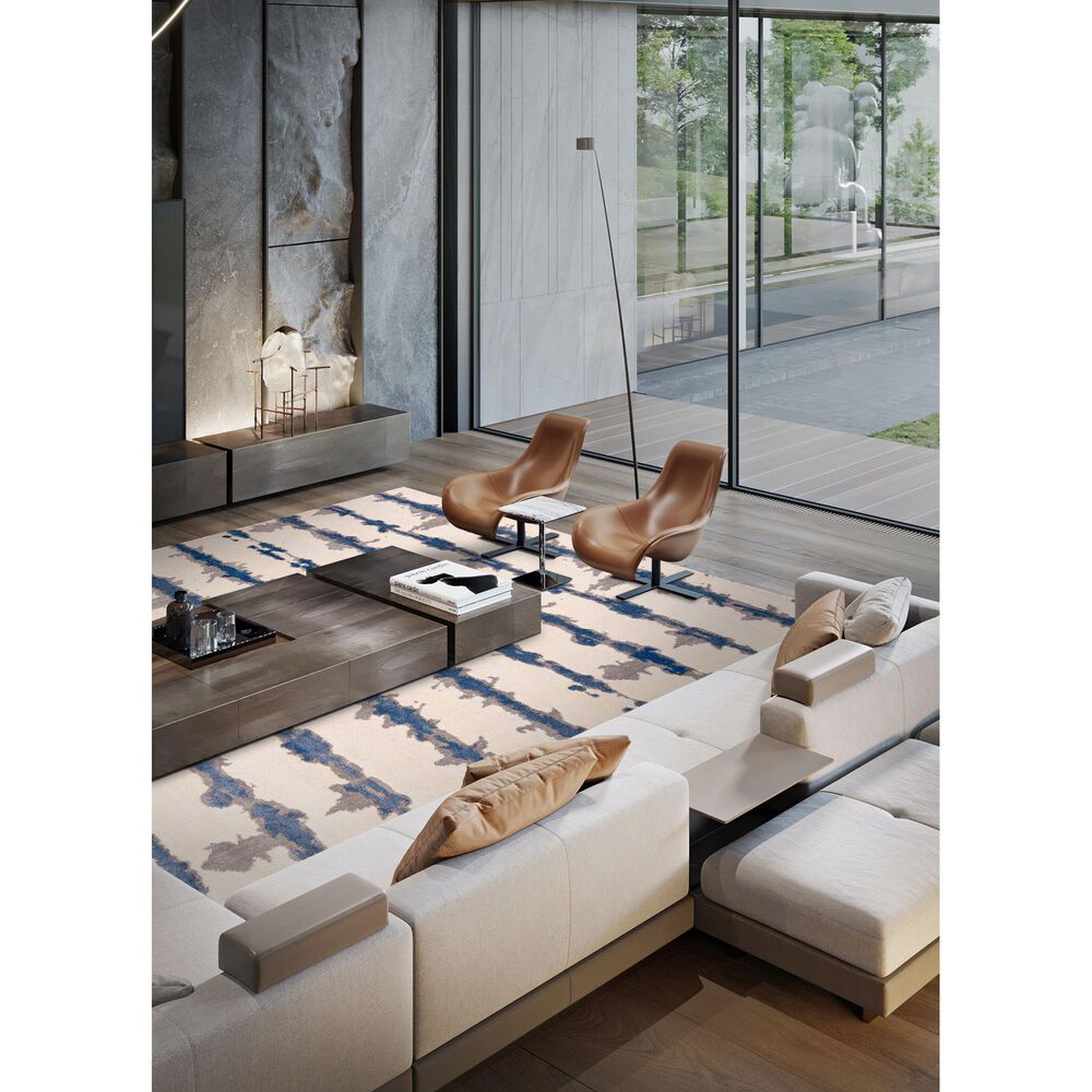 Radici USA Dora 10&#39; x 14&#39; White and Ivory Area Rug, , large