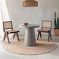 Surya Masterpiece MPC-2312 Beige, Tan and Medium Brown 6"7" Round Area Rug, , large