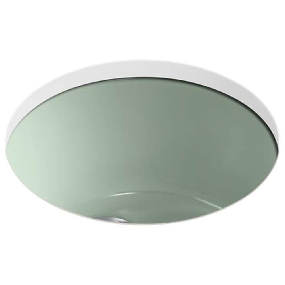 Kohler Porto Fino 18.5" Top-Undermount Single Bowl Bar Sinks in Aspen Green, , large