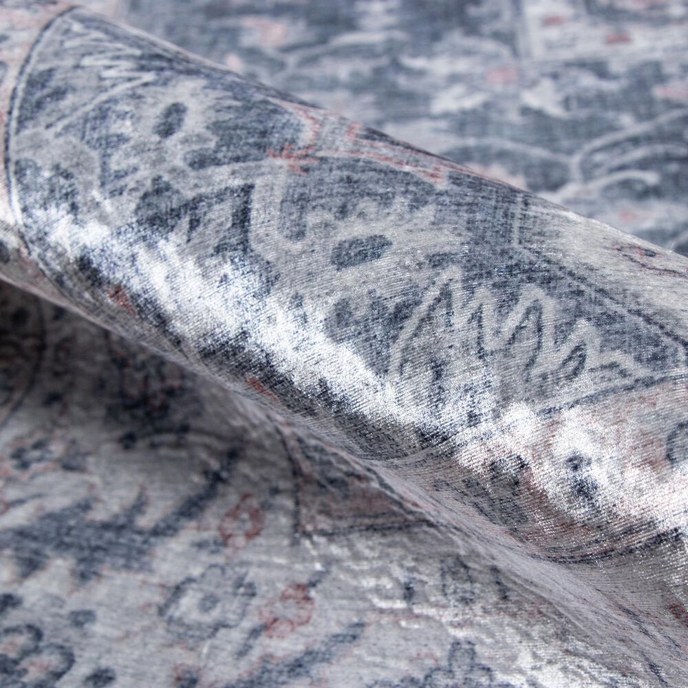 Momeni Karachi KAR-8 6&#39; x 9&#39; Gray Area Rug, , large