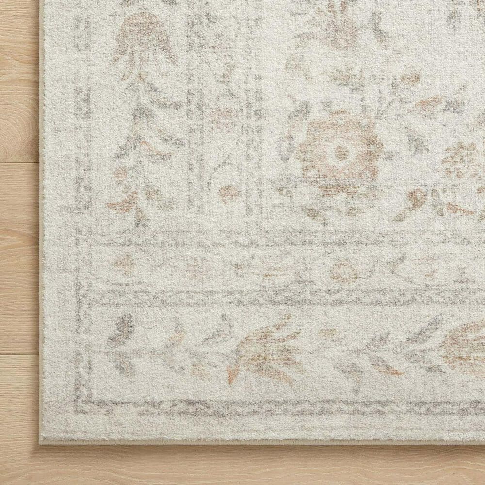 Rifle Paper Co. x Loloi Courtyard 3&#39;6&quot; x 5&#39;6&quot; Lily Yellow and Multicolor Area Rug, , large