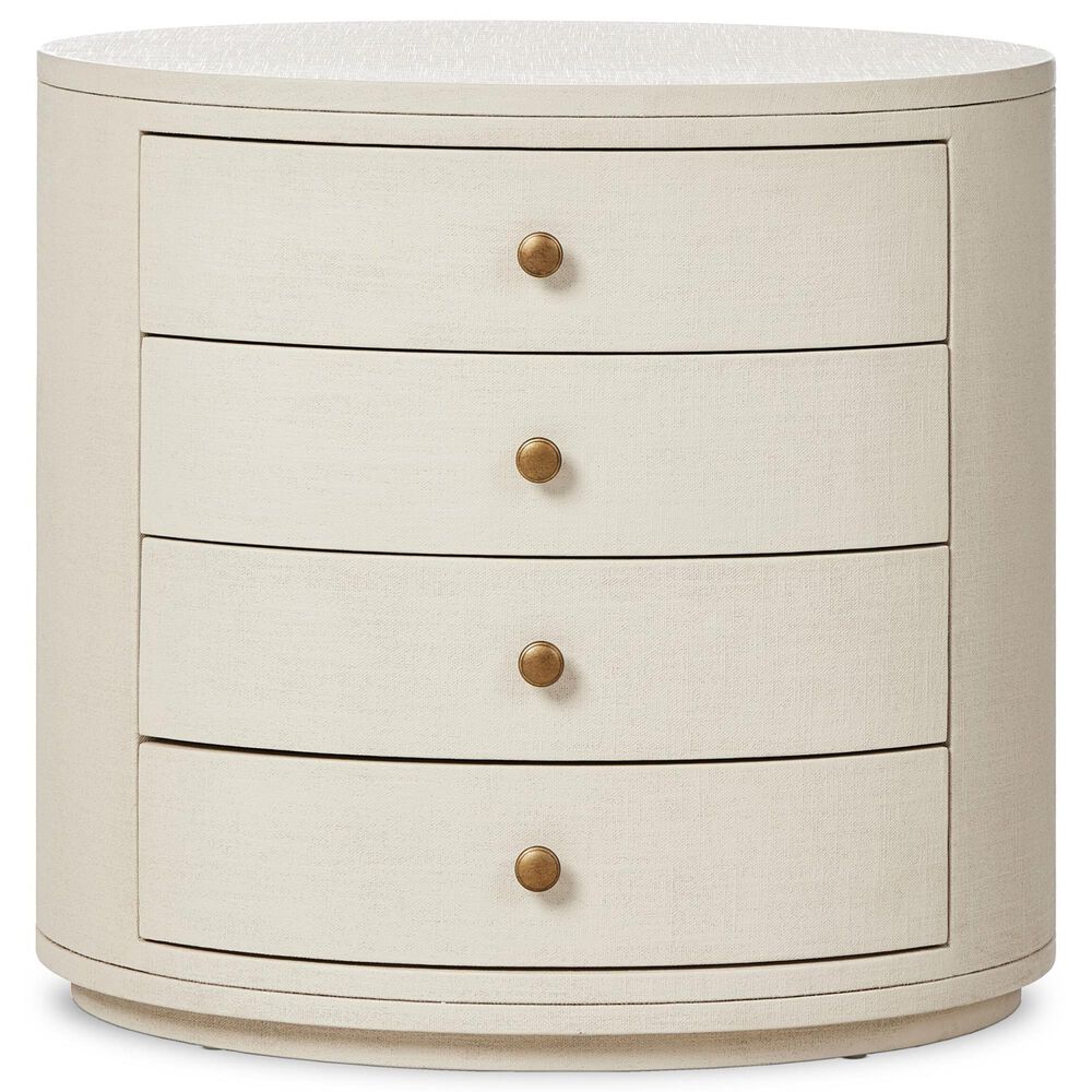 Four Hands Amelia 4-Drawer Nightstand in Ivory Painted, , large