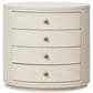 Four Hands Amelia 4-Drawer Nightstand in Ivory Painted, , large