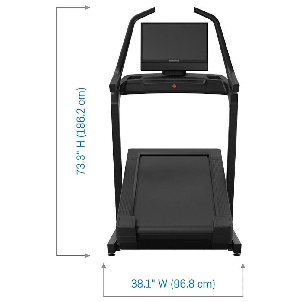 NordicTrack X24 Treadmill in Black, , large