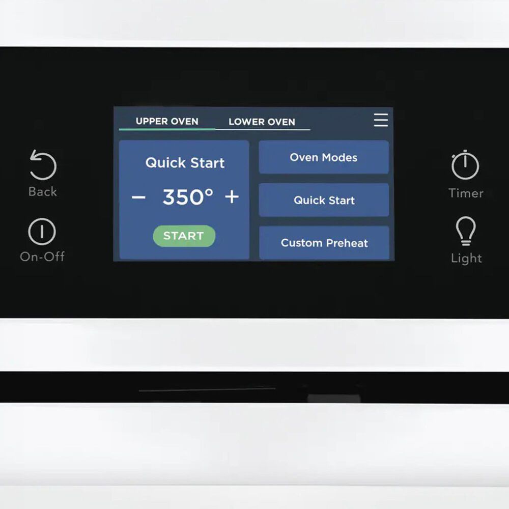 Frigidaire 30" Double Electric Wall Oven with Fan Convection in White Shop NFM