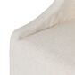 Classic Home Warwick Upholstered Rolling Dining Chair in Oatmeal, , large