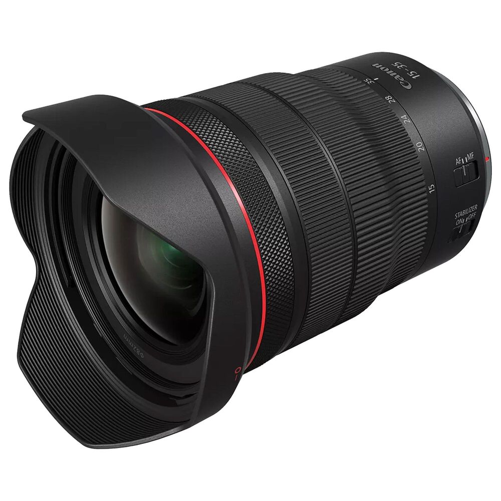 Canon RF15-35mm F2.8 L IS USM Wide Angle Zoom Lens in Black, , large
